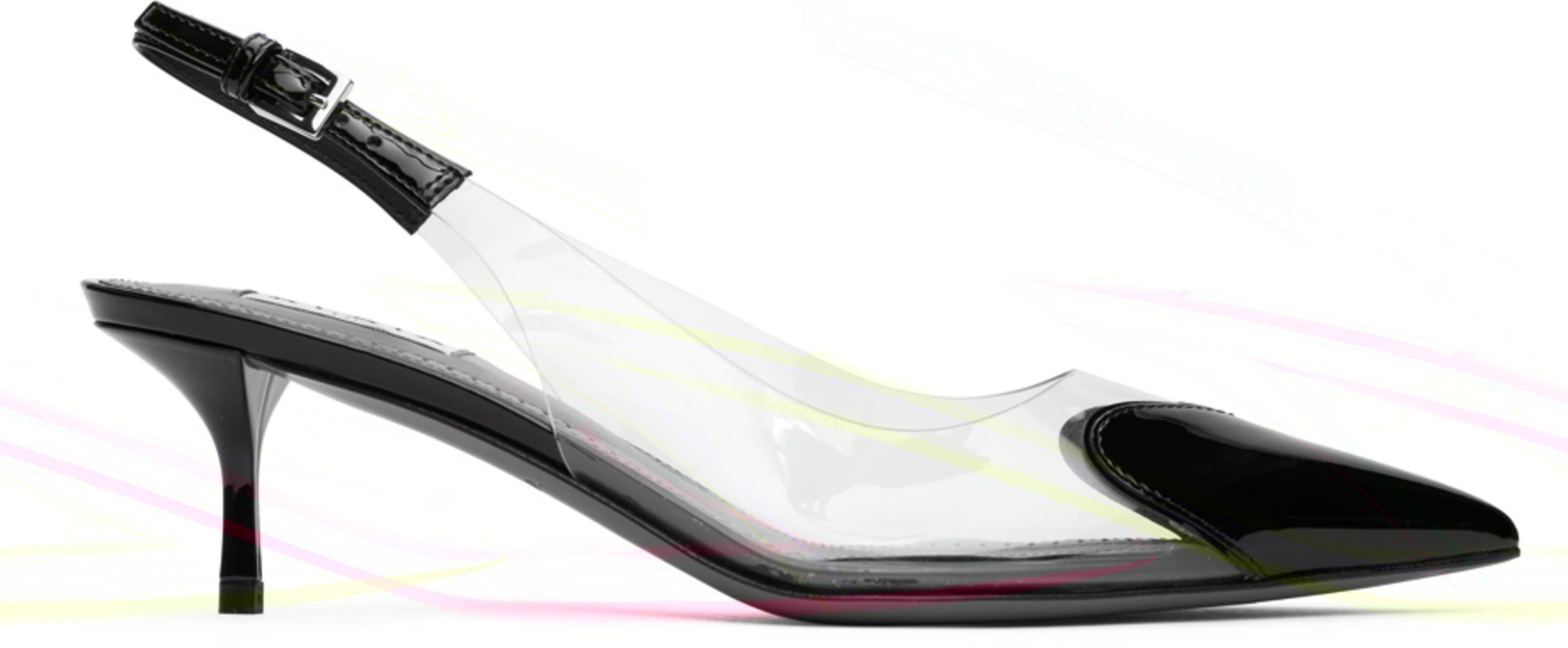 Black 'Le Cœur' Heels by ALAIA