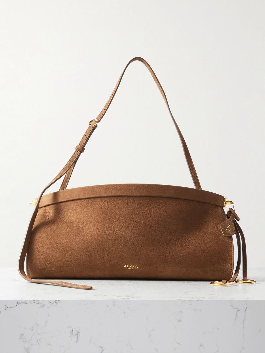 Click medium nubuck shoulder bag by ALAIA