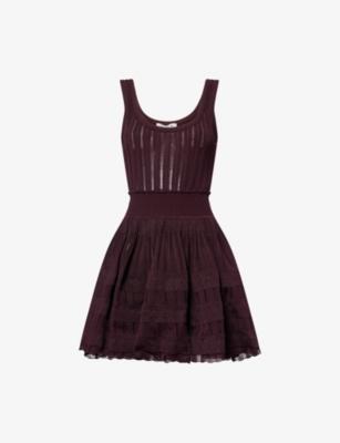 Crinoline Knitted Mini Dress by ALAIA