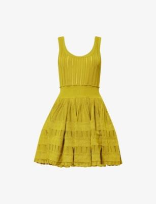 Crinoline Knitted Mini Dress by ALAIA