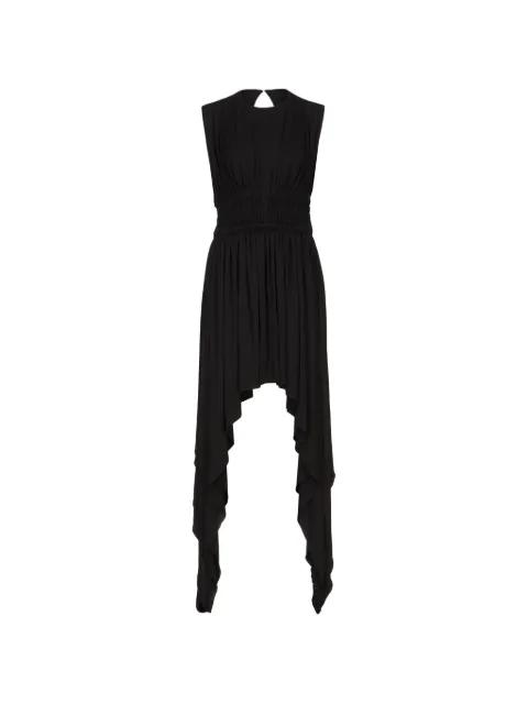 Deeese handkerchief-hem asymmetric dress by ALAIA