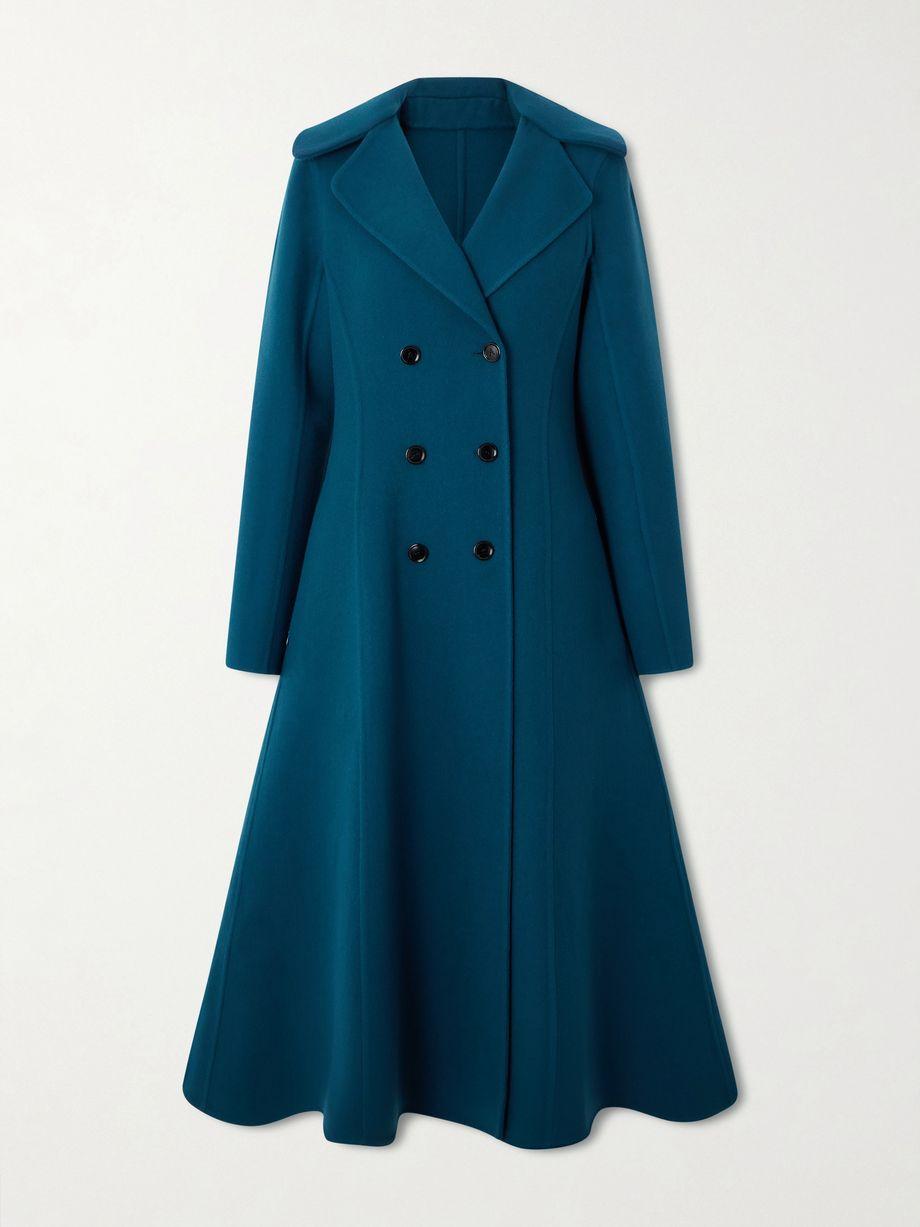 Double-breasted wool coat by ALAIA