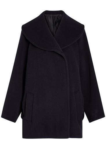Double-breasted wool coat by ALAIA