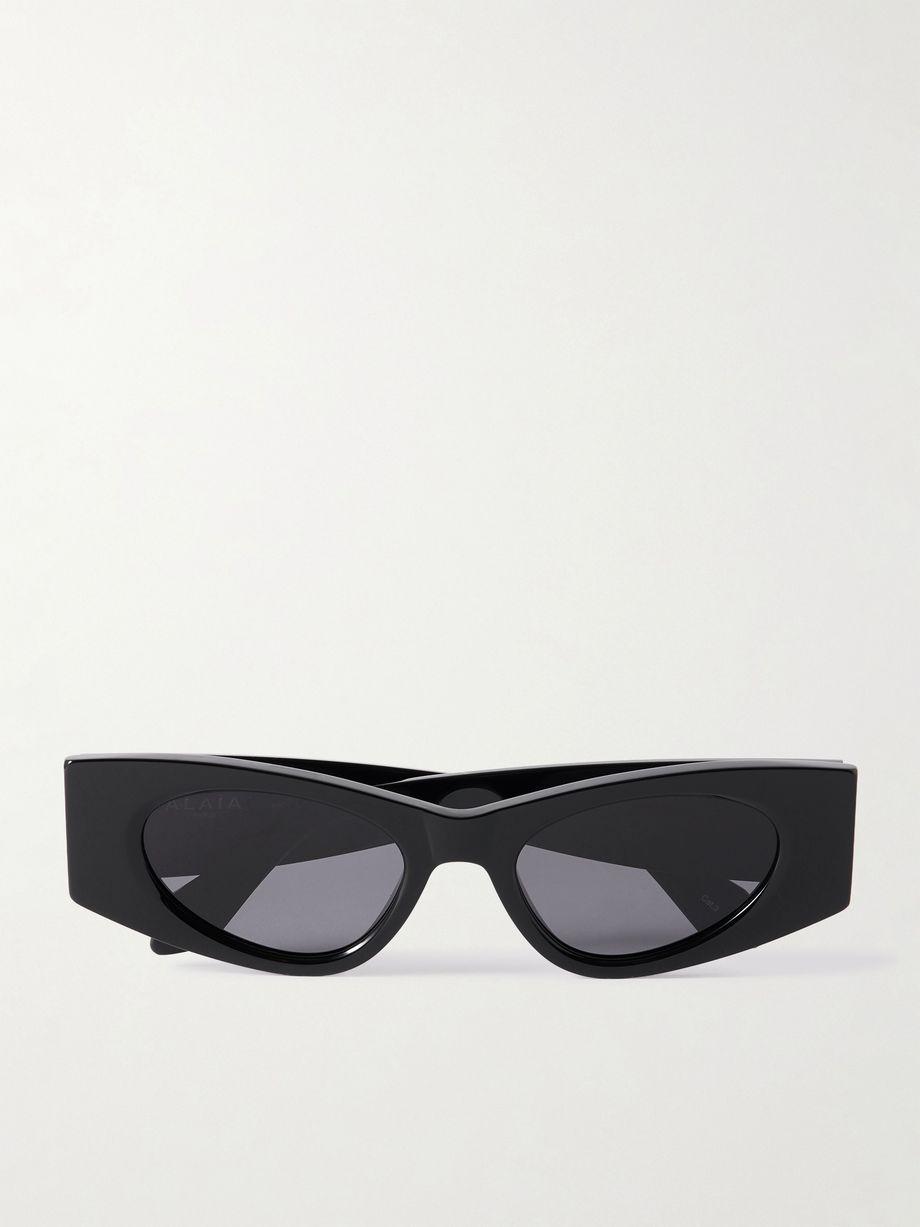Cat-eye acetate sunglasses by ALAIA EYEWEAR