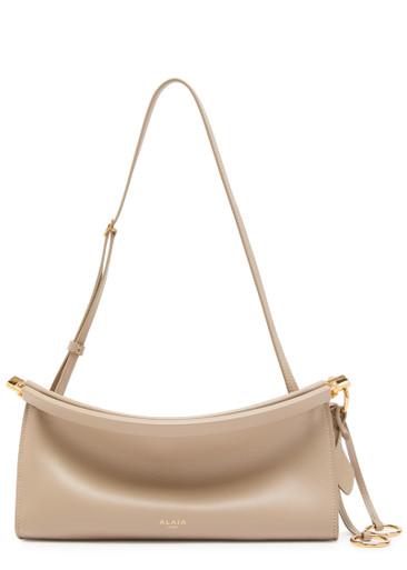 East West leather shoulder bag by ALAIA