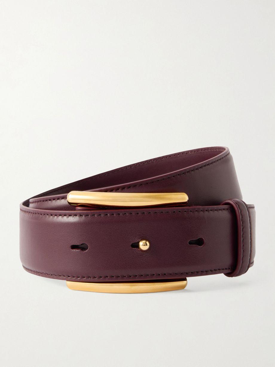 Embellished leather belt by ALAIA
