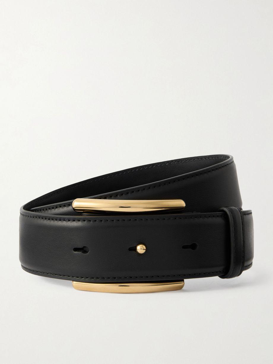 Embellished leather waist belt by ALAIA