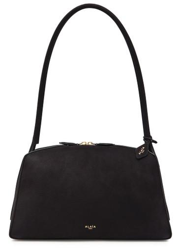 Le Bulldog grained nubuck shoulder bag by ALAIA