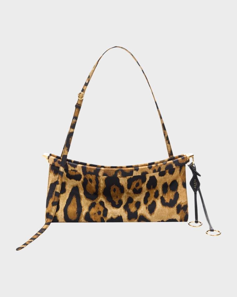 Le Click Medium Leopard-Print Shoulder Bag by ALAIA