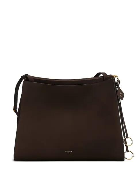 Le Click leather shoulder bag by ALAIA