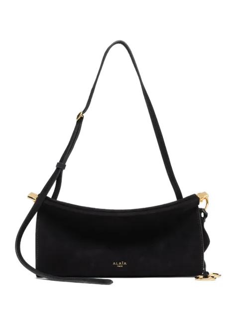 Le Click suede shoulder bag by ALAIA