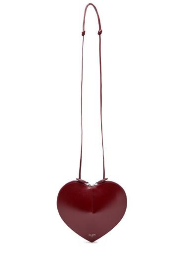 Le Coeur leather cross-body bag by ALAIA