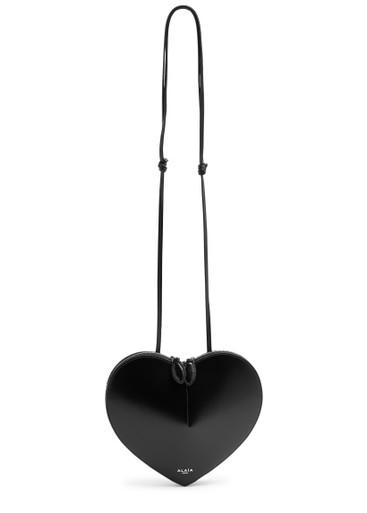 Le Coeur leather cross-body bag by ALAIA