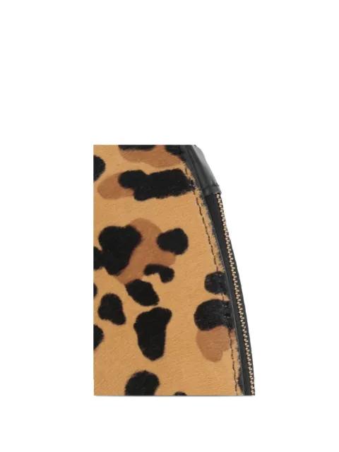 Le Coeur leopard-print cross body bag by ALAIA
