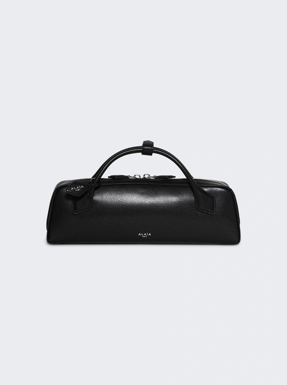 Le Teckel Clutch In Goatskin Black  | The Webster by ALAIA
