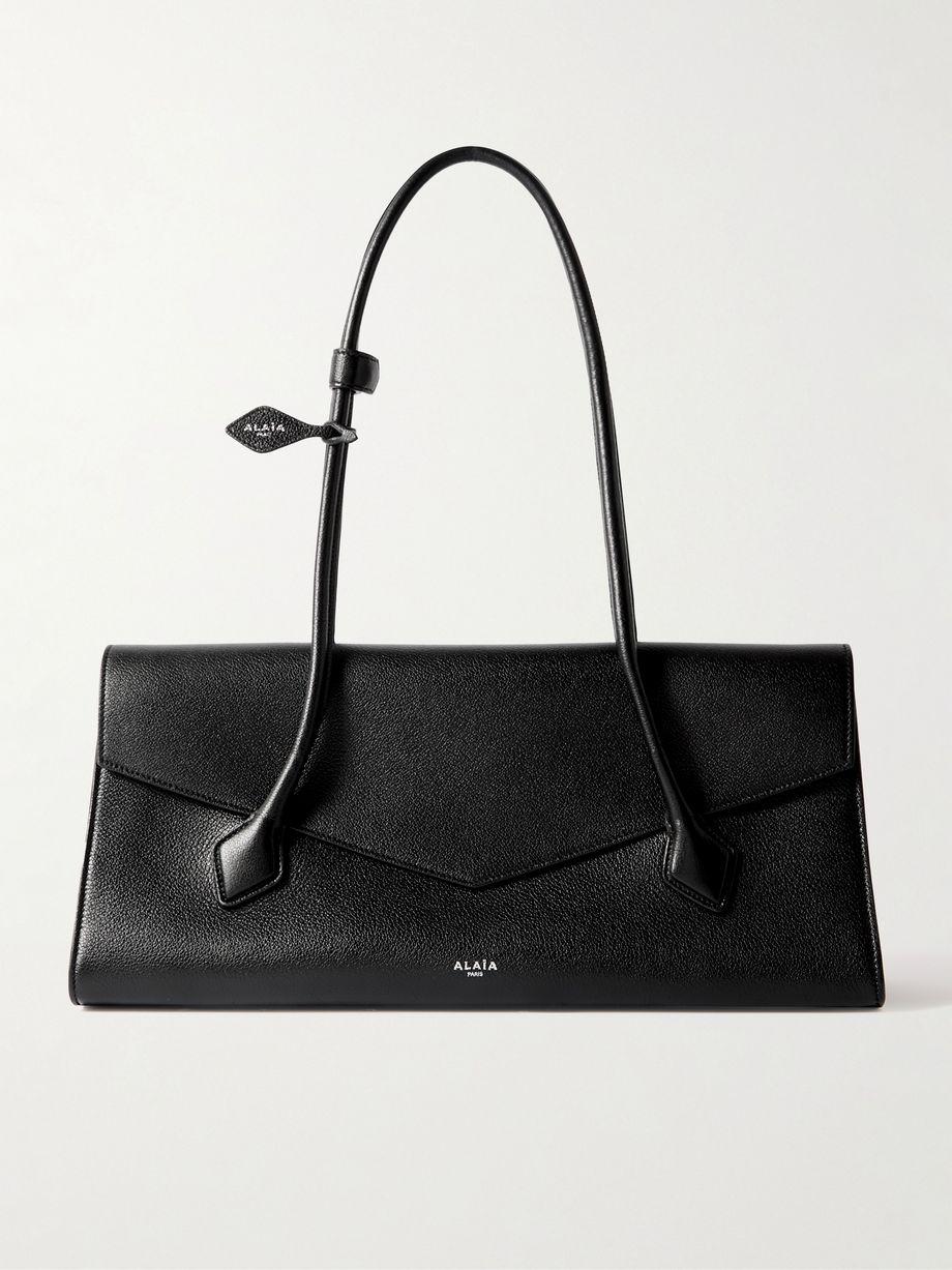 Le Teckel Flap textured-leather shoulder bag by ALAIA