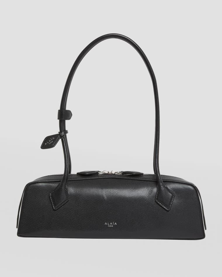 Le Teckel Medium Shoulder Bag in Goatskin by ALAIA