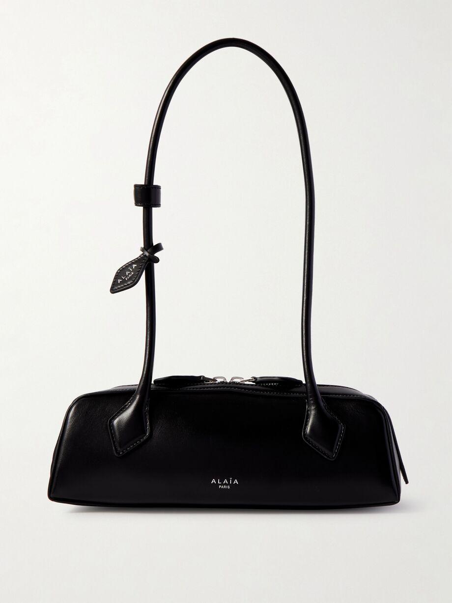 Le Teckel small leather shoulder bag by ALAIA