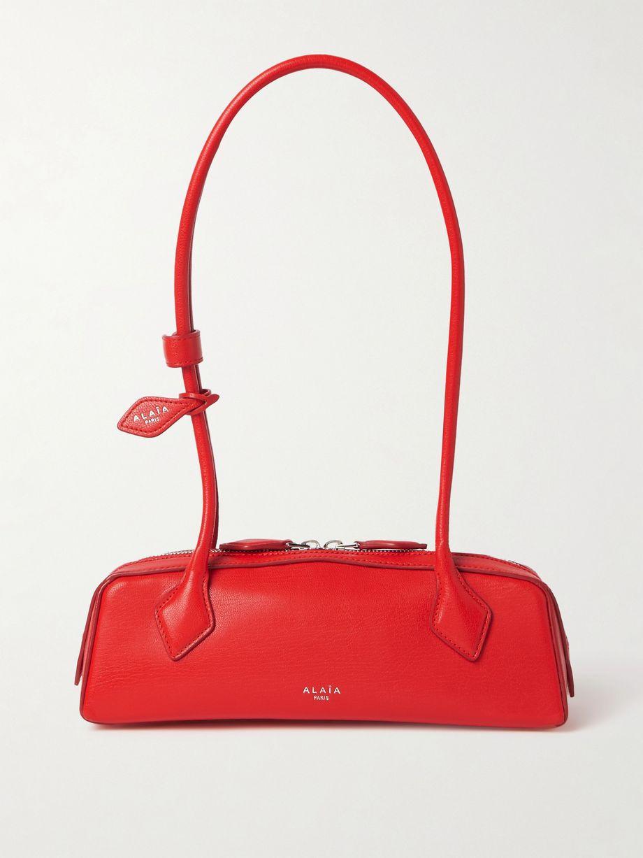 Le Teckel small leather shoulder bag by ALAIA