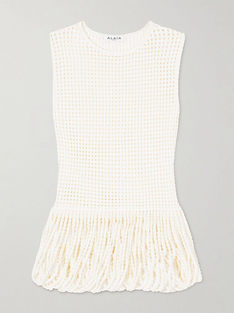 Open-knit top by ALAIA