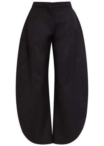 Petal sculpted wool trousers by ALAIA