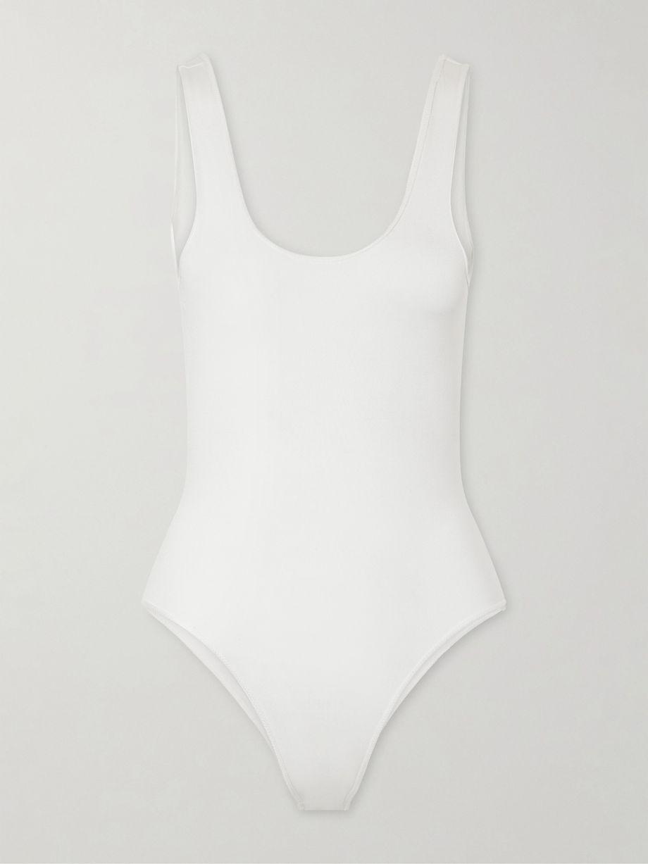 Silk-blend bodysuit by ALAIA