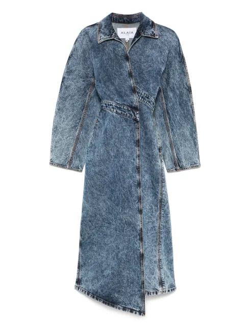 Spiral trench coat by ALAIA