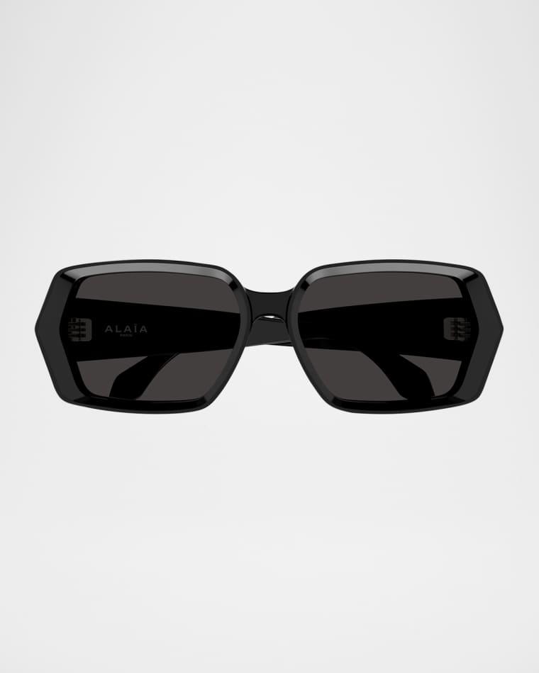 Square Acetate Sunglasses by ALAIA
