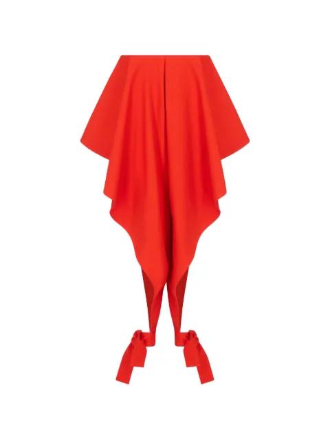 ankle-tie trousers by ALAIA