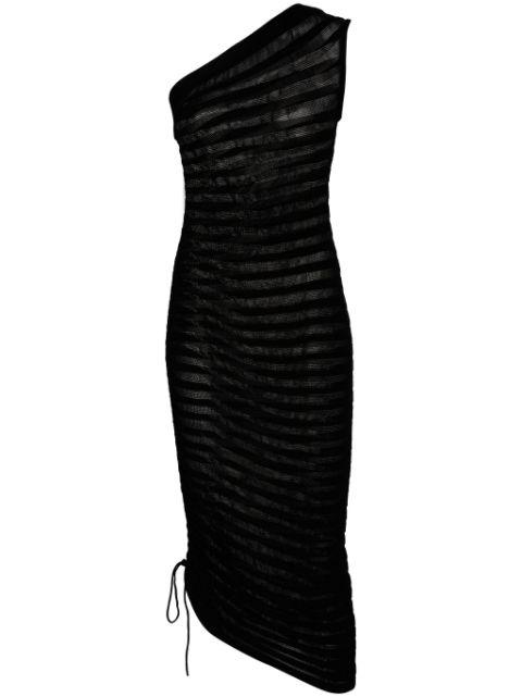 asymmetric midi dress by ALAIA