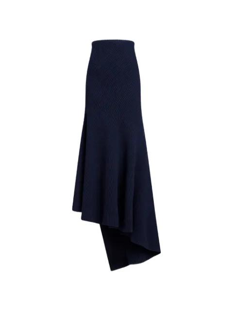 asymmetric midi skirt by ALAIA