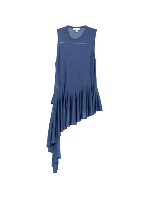 asymmetric ruffled top by ALAIA