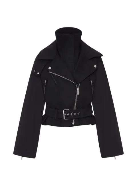 belted cotton jacket by ALAIA