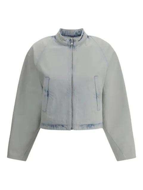 belted zip-front jacket by ALAIA