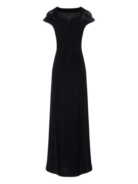 boat-neck maxi dress by ALAIA
