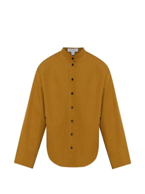 button-up cotton shirt by ALAIA
