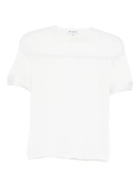 crew-neck T-shirt by ALAIA