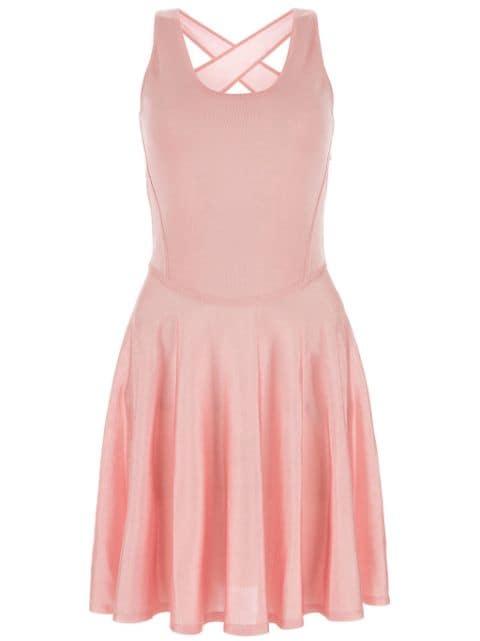 criss-cross mini dress by ALAIA