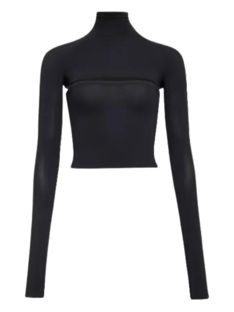 cut-out long-sleeved top by ALAIA