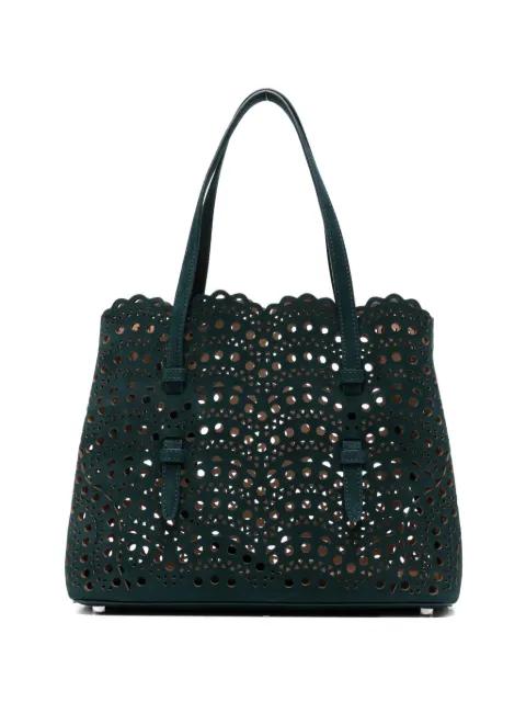 double-handle tote bag by ALAIA
