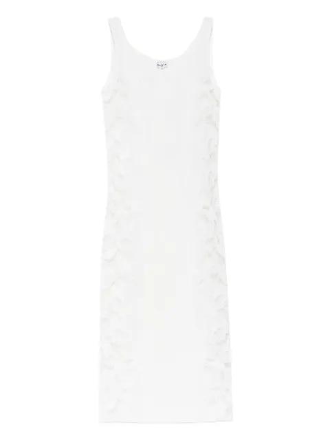 floral appliqué dress by ALAIA