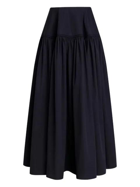 full cotton-poplin skirt by ALAIA
