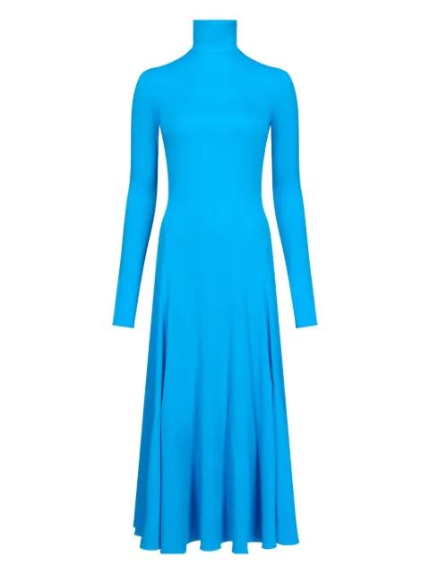 heart-shaped back midi dress by ALAIA