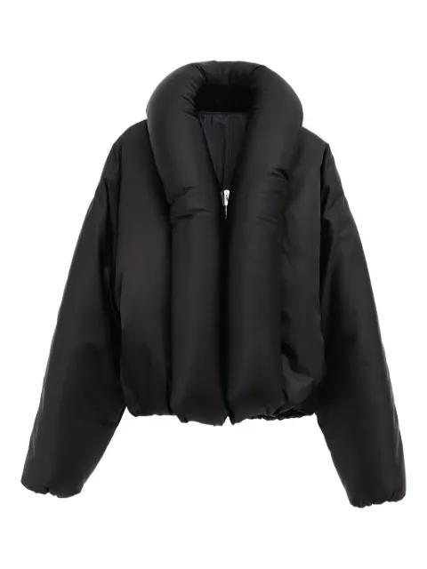 high-neck puffer jacket by ALAIA