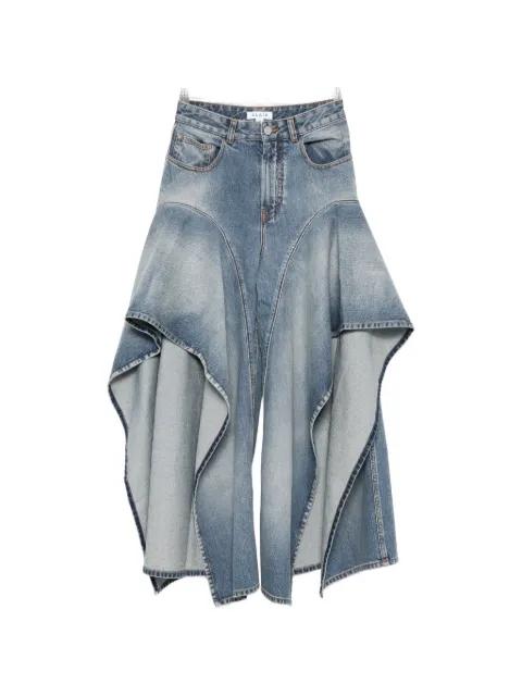 high-waist pocket jeans by ALAIA