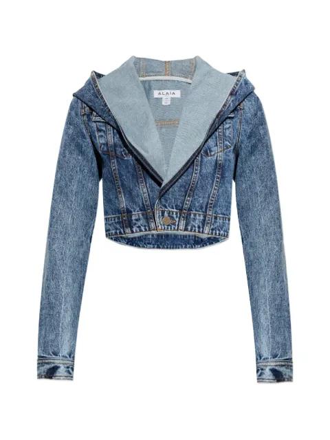 hoodied cropped jacket by ALAIA