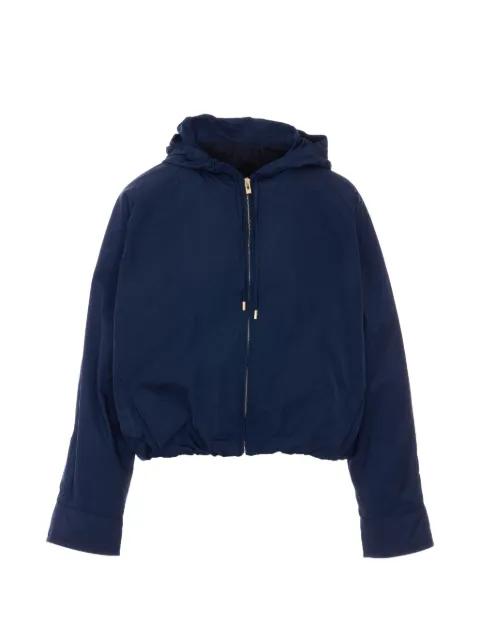 hoodied zip-up jacket by ALAIA
