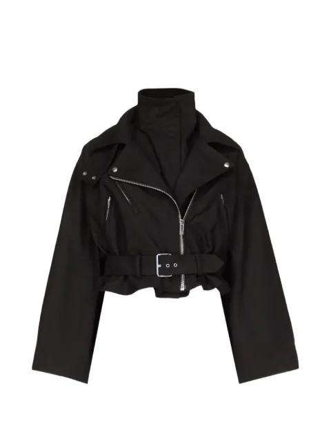layered biker jacket by ALAIA