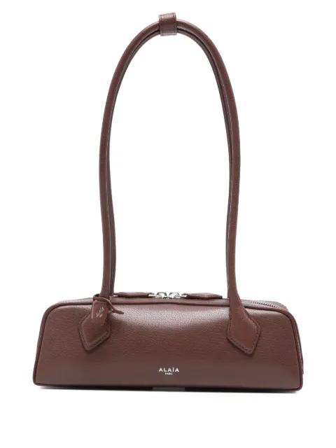 leather shoulder bag by ALAIA