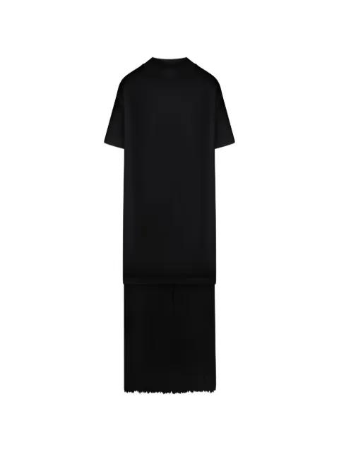 long fringed T-shirt by ALAIA